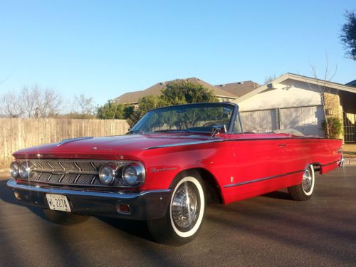 1963 mercury monterey s55 convertible - no reserve