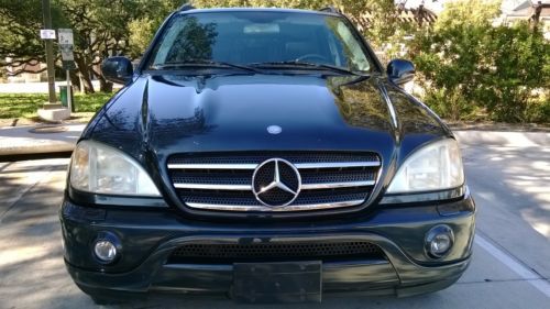 2001 mercedes-benz ml55 amg base sport utility 4-door 5.5l