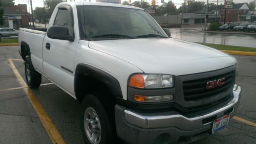 2006 gmc sierra 2500 hd sl standard cab pickup 2-door 6.0l