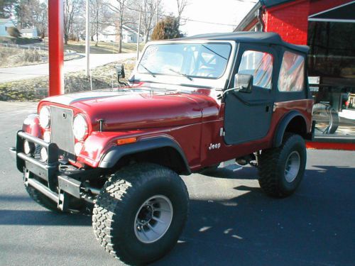 1980 jeep cj7, super clean, 99% rust free, 350 chevy-4 speed 4 wheel drive