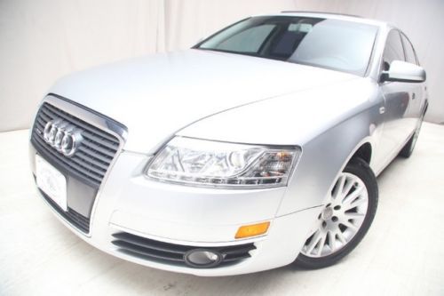 We finance! 2006 audi a6 3.2l quattro awd power sunroof heated seats