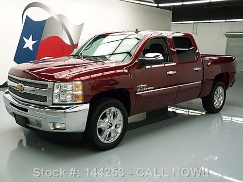 2013 chevy silverado lt crew texas ed 20&#034; wheels 27k mi texas direct auto