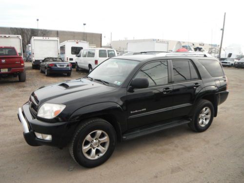 04 toyota 4 runner sr5-sport edition 62345 miles no accidents leather