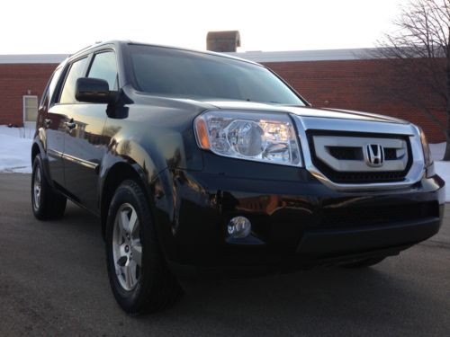 2009 honda pilot exl  fully loaded   third row   must see   rebuilt