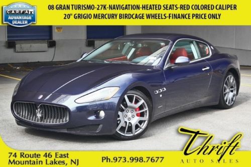 08 gran turismo-27k-navigation-heated seats-20 grigio mercury birdcage wheels