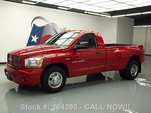 2006 dodge ram 3500 sport reg cab hemi dually nav 70k texas direct auto