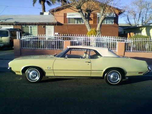 1972 oldsmobile cutlass convertible 5.7l