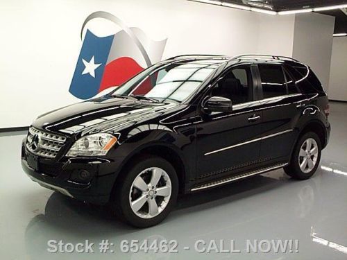 2011 mercedes-benz ml350 4matic awd sunroof nav 26k mi texas direct auto