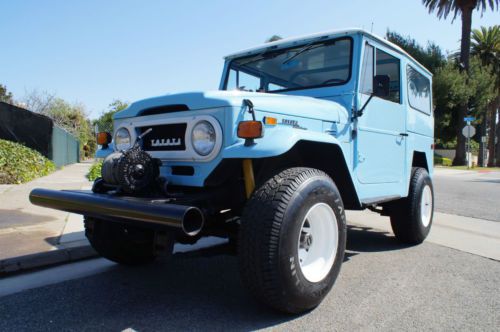 Beautiful daily driving california rust free 1972 fj40 with 83k original miles!