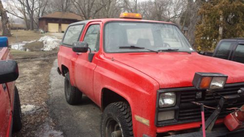 Chevy diesel Blazer m1009 cucv plow truck super clean, US $4,500.00, image 2