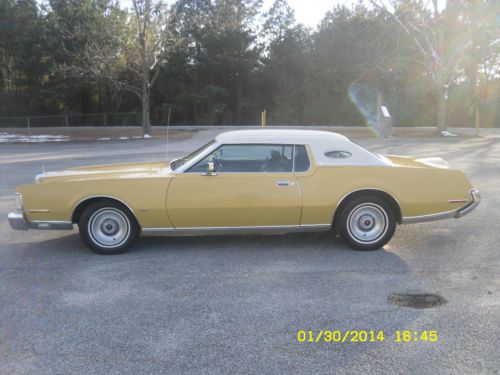 1973 lincoln  continental  mark iv 63k miles