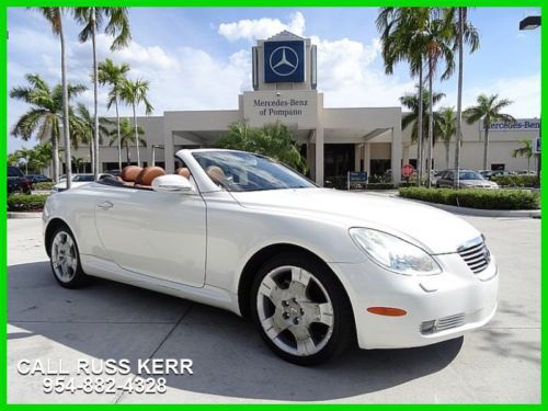 2004 lexus sc430 4.3l v8 32v automatic rear wheel drive convertible premium