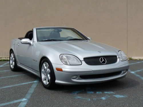 ~~02~mercedes~slk230~slk~kompressor~2.3l~auto~supercharged~nice~99k~no~reserve~~