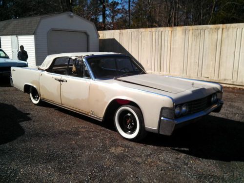 1965 lincoln continental 4 door convertible suicide doors