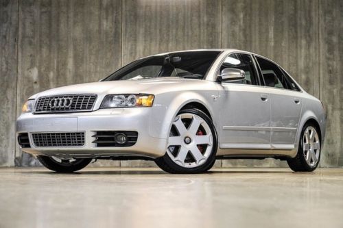 2004 audi s4 quattro! premium pkg! heated front seats! 6-speed manual!