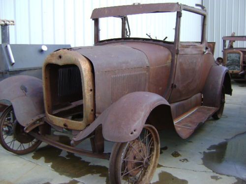 1929 ford model a sport coupe with rumble seat