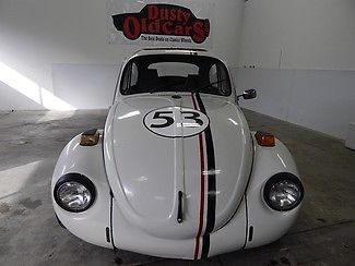 1972 white herbie runsdrives great interior nice body good!