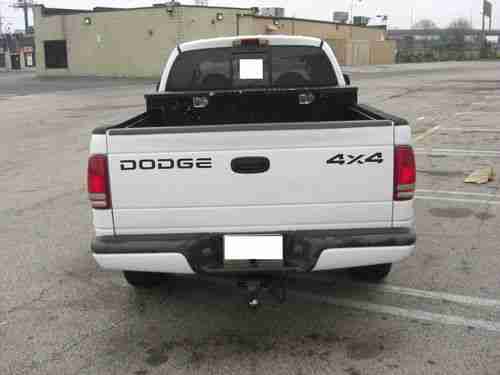 2002 Dodge Dakota Sport Crew Cab Pickup 4-Door 3.9L, one owner, white, 4WD,, US $6,000.00, image 3