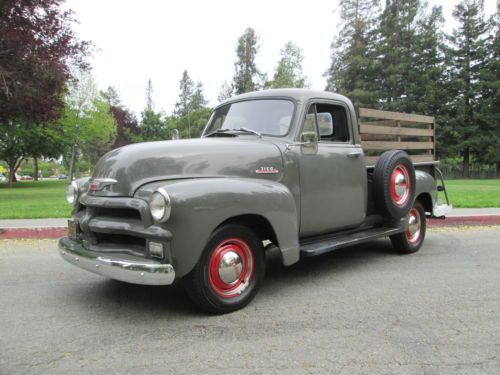 1954 chevrolet pickup truck. beautiful restored california truck. rare survivor!