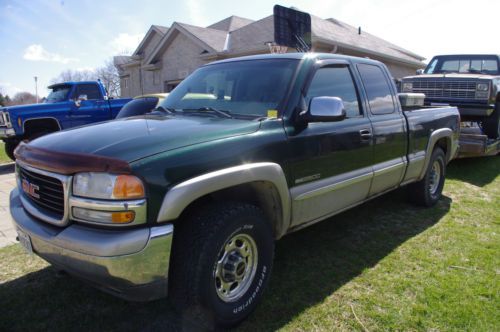 2001 gmc sierra 2500 sle extended cab pickup 4-door 6.0l