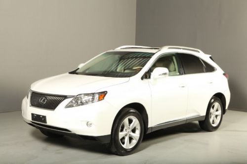 2011 lexus rx350 awd nav sunroof leather heat/cool seats wood alloy prem lux pkg