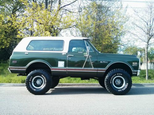 1972 Chevrolet K/5 CST Blazer 4x4 2 Door Sport-Utility WORLWIDE NO RESERVE, image 2