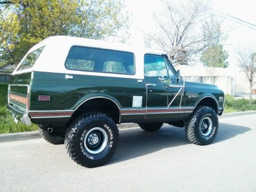 1972 Chevrolet K/5 CST Blazer 4x4 2 Door Sport-Utility WORLWIDE NO RESERVE, image 3