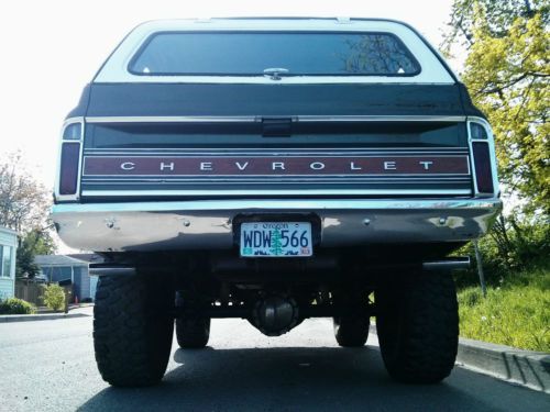 1972 Chevrolet K/5 CST Blazer 4x4 2 Door Sport-Utility WORLWIDE NO RESERVE, image 12