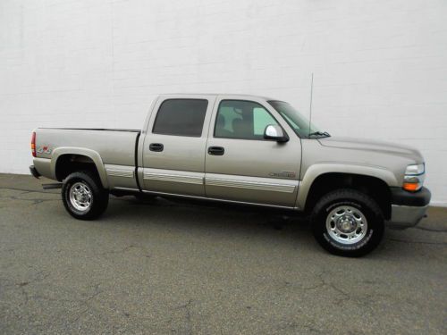 2002 chevy silverado 2500 diesel 4x4 crew cab 1 owner 49k