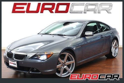 Bmw 650ci, highly optioned, new 22&#039;s, pristine