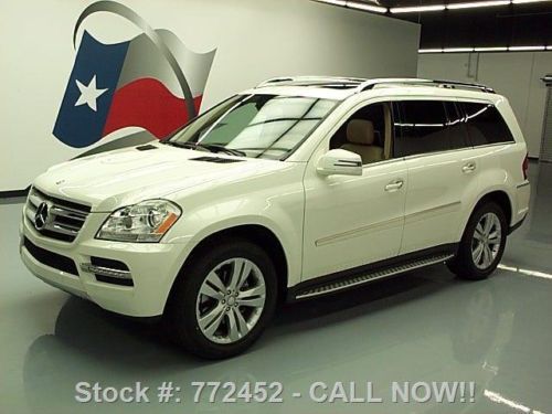 2012 mercedes-benz gl450 4matic awd sunroof nav dvd 33k texas direct auto