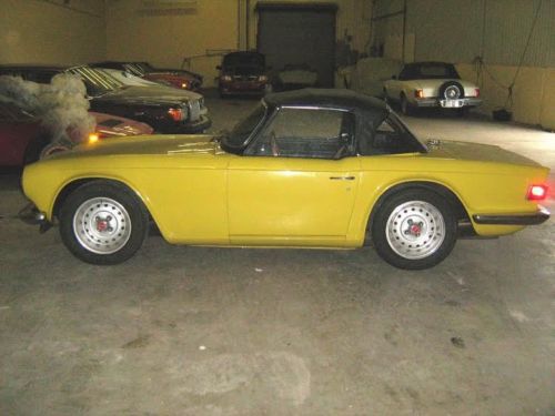 1974 triumph tr6 base convertible 2-door 2.5l