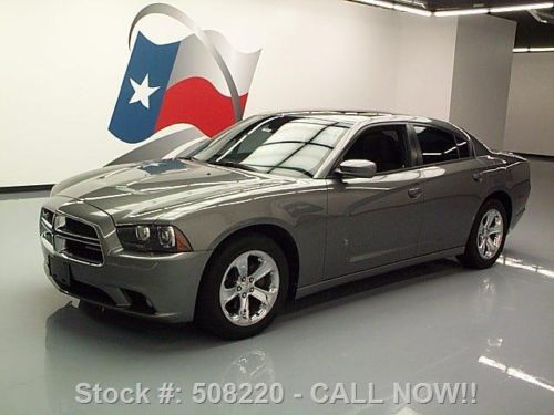 2011 dodge charger se sunroof rearview cam 18&#039;s 17k mi texas direct auto