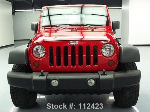 2010 JEEP WRANGLER SPORT 4X4 6-SPEED HEATED LEATHER 31K TEXAS DIRECT AUTO, US $22,980.00, image 2