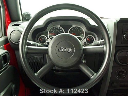 2010 JEEP WRANGLER SPORT 4X4 6-SPEED HEATED LEATHER 31K TEXAS DIRECT AUTO, US $22,980.00, image 5