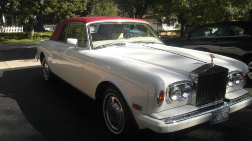 1986 rolls royce corniche ii