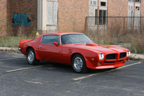 1973 pontiac trans am 455 4 speed