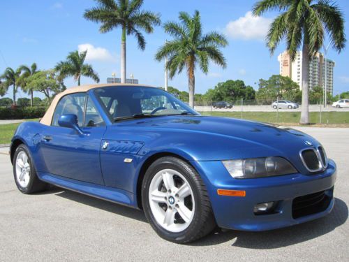 Florida low 74k z3 2.5 roadster auto leather new top alloys super nice!!!