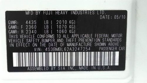 2010 Subaru Legacy 2.5i Limited- Excellent, NAV, Harman Kardon, Sunroof, Leather, US $21,000.00, image 6