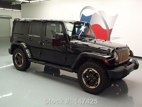 2014 JEEP WRANGLER UNLTD DRAGON ED HARD TOP 4X4 NAV 5K TEXAS DIRECT AUTO, US $40,980.00, image 3