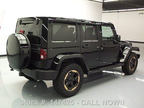 2014 JEEP WRANGLER UNLTD DRAGON ED HARD TOP 4X4 NAV 5K TEXAS DIRECT AUTO, US $40,980.00, image 4