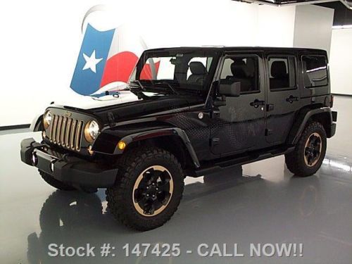 2014 JEEP WRANGLER UNLTD DRAGON ED HARD TOP 4X4 NAV 5K TEXAS DIRECT AUTO, US $40,980.00, image 9