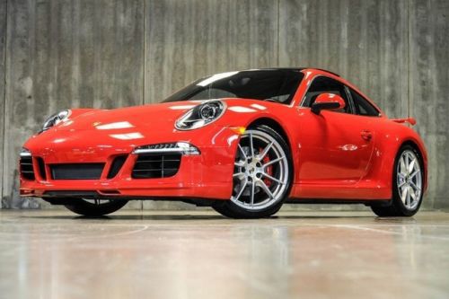 2013 porsche 911 carrera s coupe! $127k msrp! aerokit! roof! 7spd! incredible!