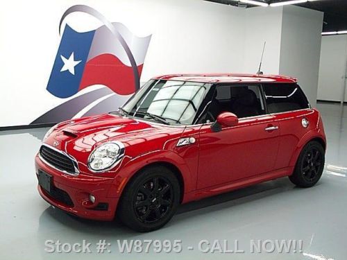 2009 mini cooper s turbo auto xenons alloy wheels 31k texas direct auto