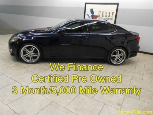 07 is 250 sport leather sunroof tsw wheels warranty we finance texas