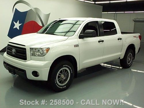 2012 toyota tundra crewmax trd rock warrior 4x4 23k mi texas direct auto