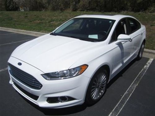 2013 ford fusion titanium sedan 4-door 2.0l