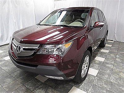 2009 acura mdx sh-awd tech package navigation camera loaded