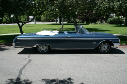Ford 62 sunliner 4 speed convertible