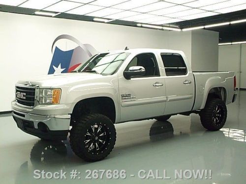 2011 gmc sierra crew tx edition lifted 20&#039;&#039; wheels 47k texas direct auto